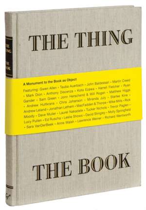 The Thing the Book de Jonn Herschendand