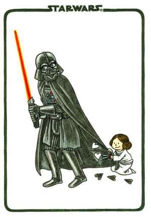 Vader's Little Princess Flexi Journal de Jeffrey Brown