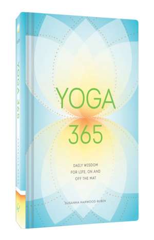 Yoga 365 de Susanna Harwood Rubin