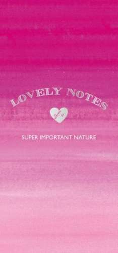 Lovely Notes: Pink Ombre de Erin Hung