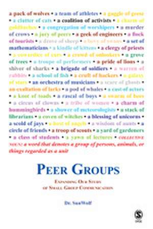 Peer Groups: Expanding Our Study of Small Group Communication de SunWolf