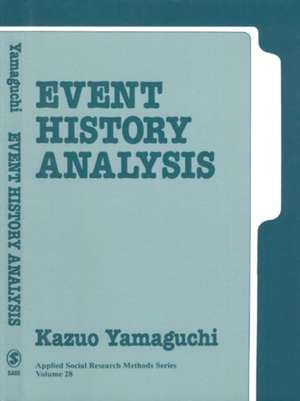 Event History Analysis de Kazuo Yamaguchi