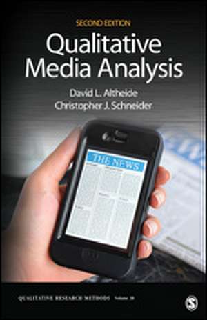 Qualitative Media Analysis de David L. Altheide