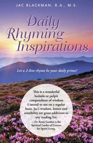 Daily Rhyming Inspirations de B. a. M. S. Jac Blackman