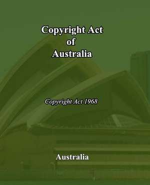 Copyright Act of Australia de Australia