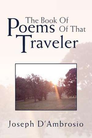 The Book Of Poems Of That Traveler de Joseph D'Ambrosio