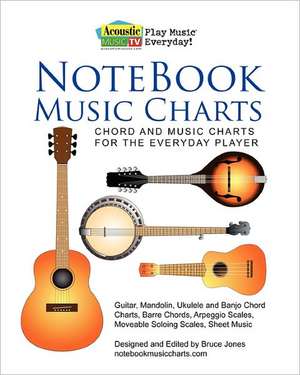 Notebook Music Charts de J. Bruce Jones