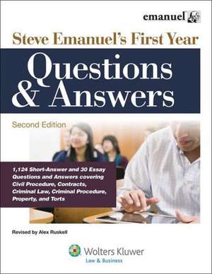 Steve Emanuel's First Year Questions & Answers, Second Edition de Steven Emanuel