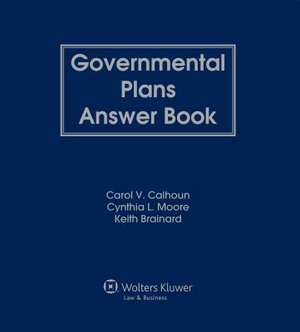 Governmental Plans Answer Book de Llp, Venable