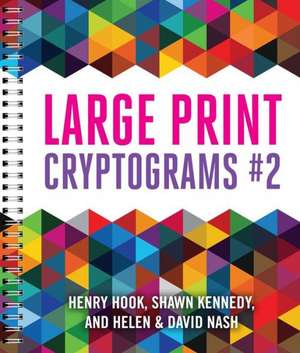 Large Print Cryptograms #2 de Helen Nash