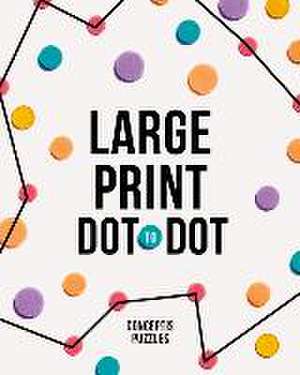 Large Print Dot-To-Dot de Conceptis Puzzles