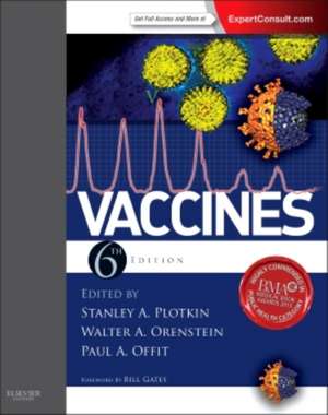 Vaccines: Expert Consult - Online and Print de Stanley A. Plotkin