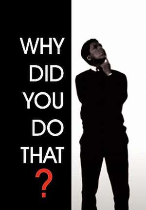 Why Did You Do That? de R. C. Hollingsworth