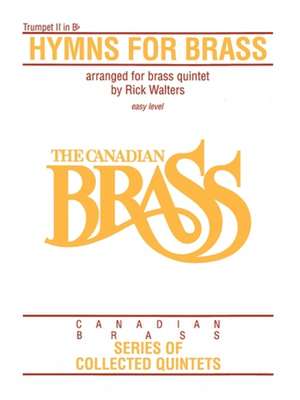 Hymns for Brass: 2nd Trumpet de Hal Leonard Corp