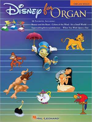 Disney for Organ de Hal Leonard Publishing Corporation