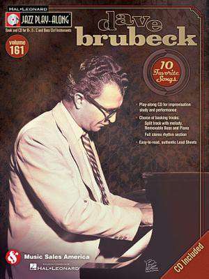 Dave Brubeck: Jazz Play-Along Volume 161 de Dave Brubeck