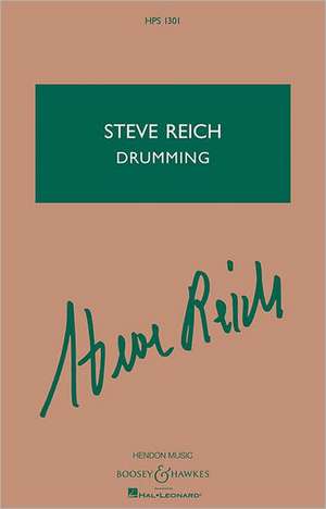 Drumming: Percussion Ensemble de Steve Reich