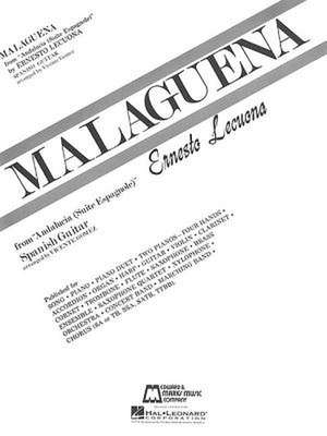 Lecuona, E: Malaguena