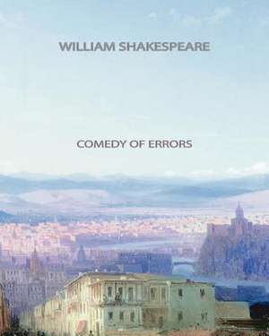 Comedy of Errors de William Shakespeare