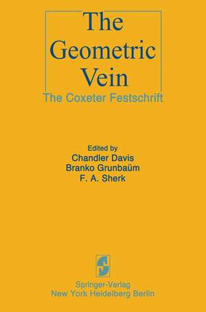 The Geometric Vein: The Coxeter Festschrift de C. Davis