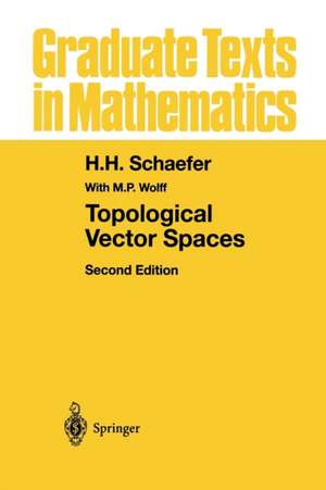 Topological Vector Spaces de M.P. Wolff