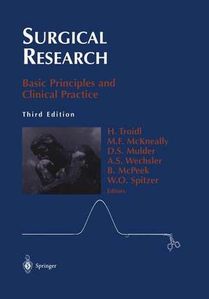 Surgical Research: Basic Principles and Clinical Practice de J. Black