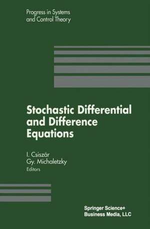 Stochastic Differential and Difference Equations de Imre Csiszar