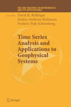 Time Series Analysis and Applications to Geophysical Systems: Part I de David Brillinger