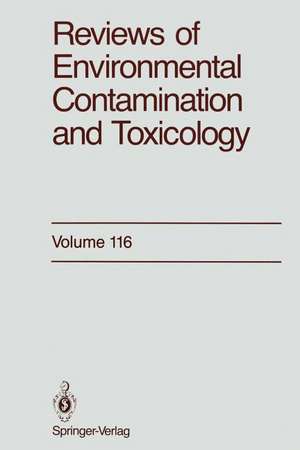 Reviews of Environmental Contamination and Toxicology: Continuation of Residue Reviews de George W. Ware