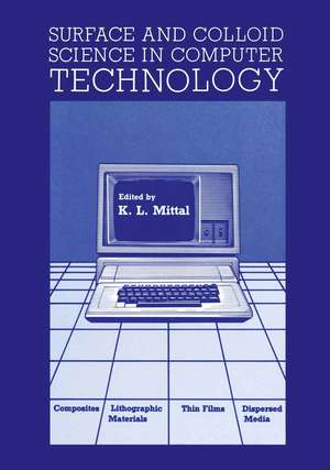 Surface and Colloid Science in Computer Technology de Kashmiri Lal Mittal