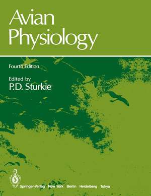 Avian Physiology de Paul D. Sturkie