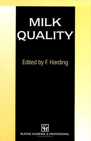 Milk Quality de F. Harding