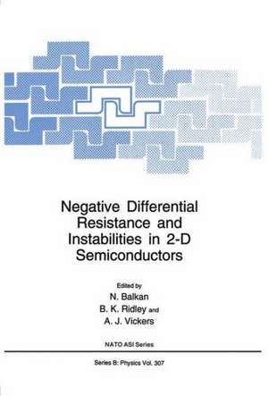 Negative Differential Resistance and Instabilities in 2-D Semiconductors de N. Balkan