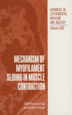 Mechanism of Myofilament Sliding in Muscle Contraction de Haruo Sugi