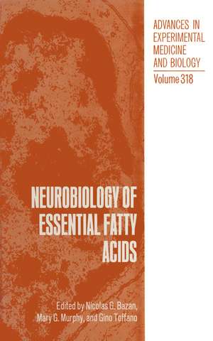 Neurobiology of Essential Fatty Acids de Nicolas G. Bazan