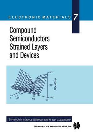 Compound Semiconductors Strained Layers and Devices de Suresh Jain