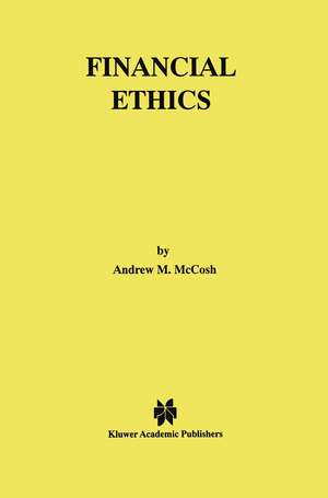 Financial Ethics de Andrew McCosh