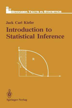 Introduction to Statistical Inference de Jack C. Kiefer