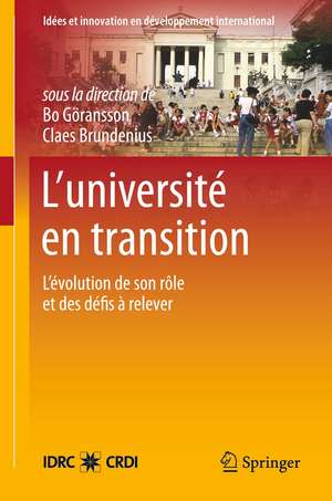 L’université en transition: L’évolution de son rôle et des défis à relever de Bo Göransson