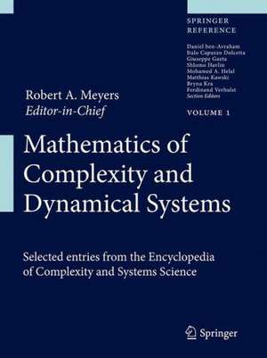 Mathematics of Complexity and Dynamical Systems de Robert A. Meyers