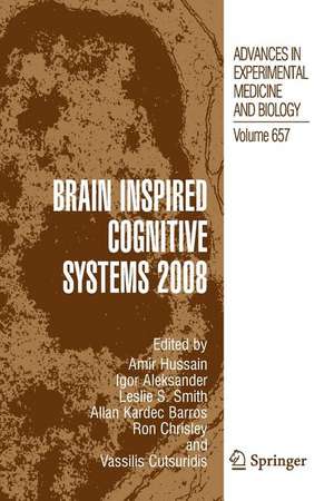 Brain Inspired Cognitive Systems 2008 de Amir Hussain