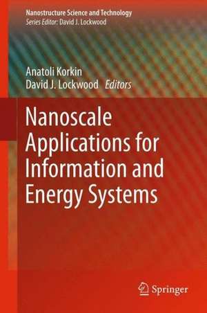 Nanoscale Applications for Information and Energy Systems de Anatoli Korkin