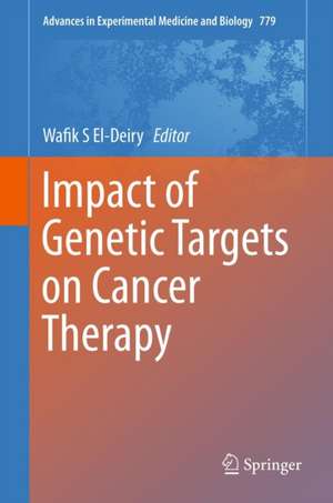 Impact of Genetic Targets on Cancer Therapy de Wafik S. El-Deiry