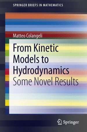 From Kinetic Models to Hydrodynamics: Some Novel Results de Matteo Colangeli