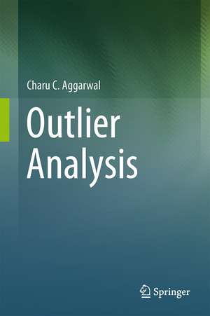 Outlier Analysis de Charu C. Aggarwal