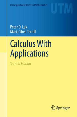 Calculus With Applications de Peter D. Lax