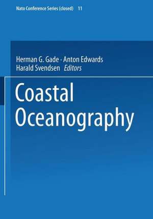 Coastal Oceanography de Herman Gade