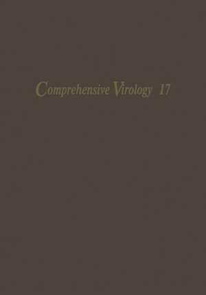 Comprehensive Virology: 17 Methods Used in the Study of Viruses de Heinz Fraenkel-Conrat