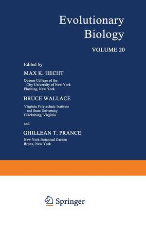 Evolutionary Biology de Max Hecht