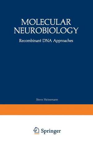 Molecular Neurobiology: Recombinant DNA Approaches de Steve Heinemann